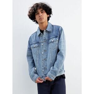 PacSun Medium Classic Denim Jacket Size L Mens or Unisesx